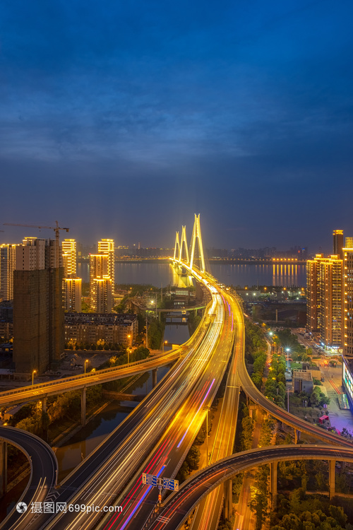 武汉城市夜景风光